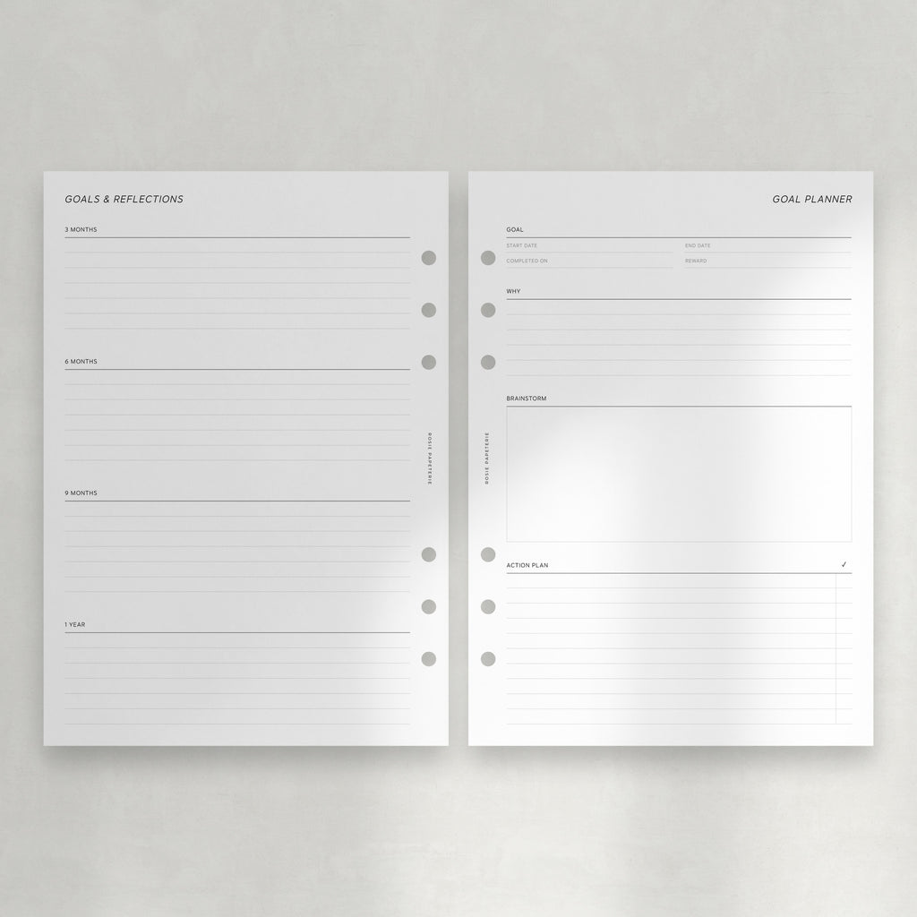 Goals & Reflections - PDF