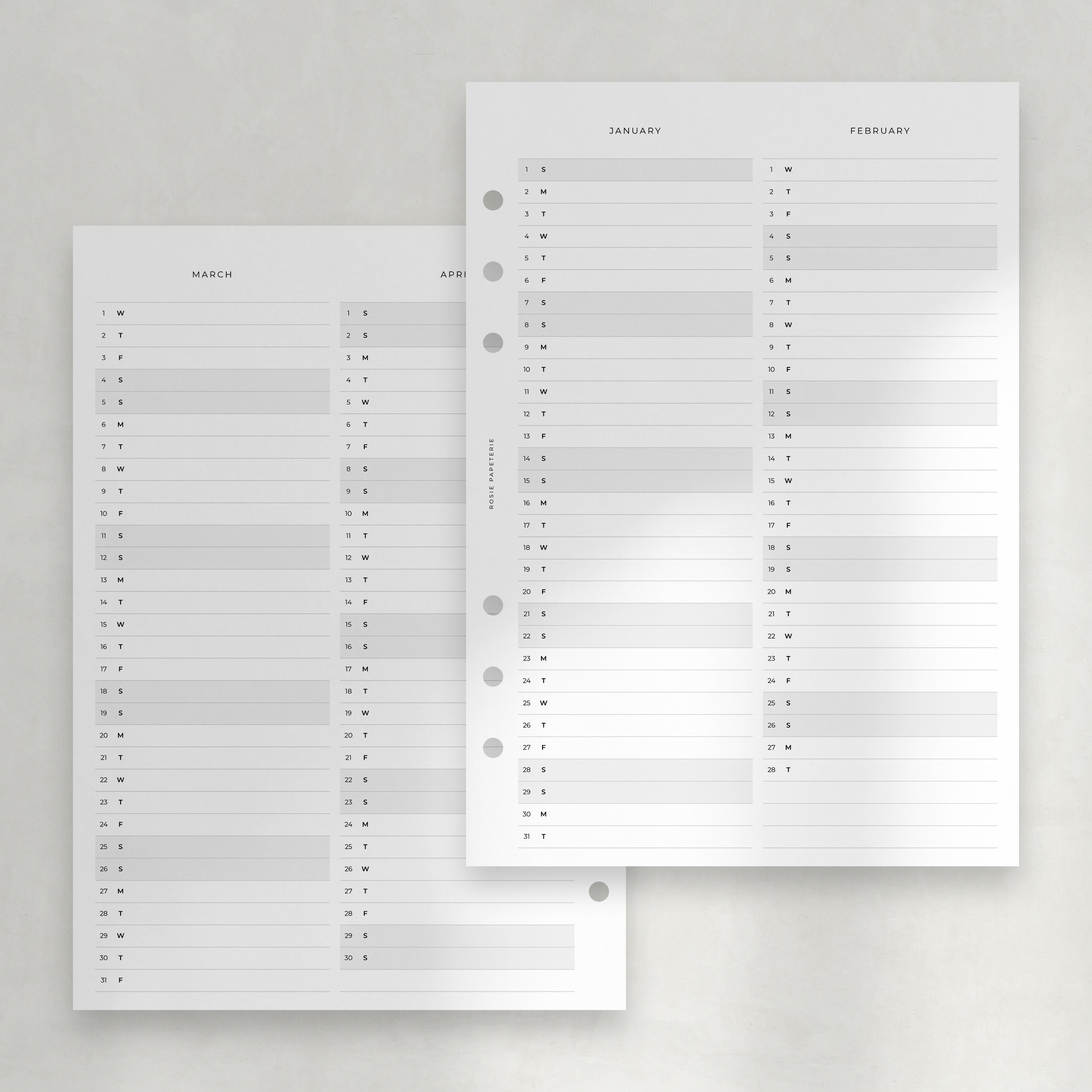 2023 Perpetual Calendar - PDF