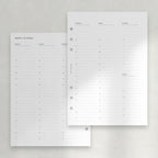 Vertical Hebdomadaire Horaire Non Daté - PDF